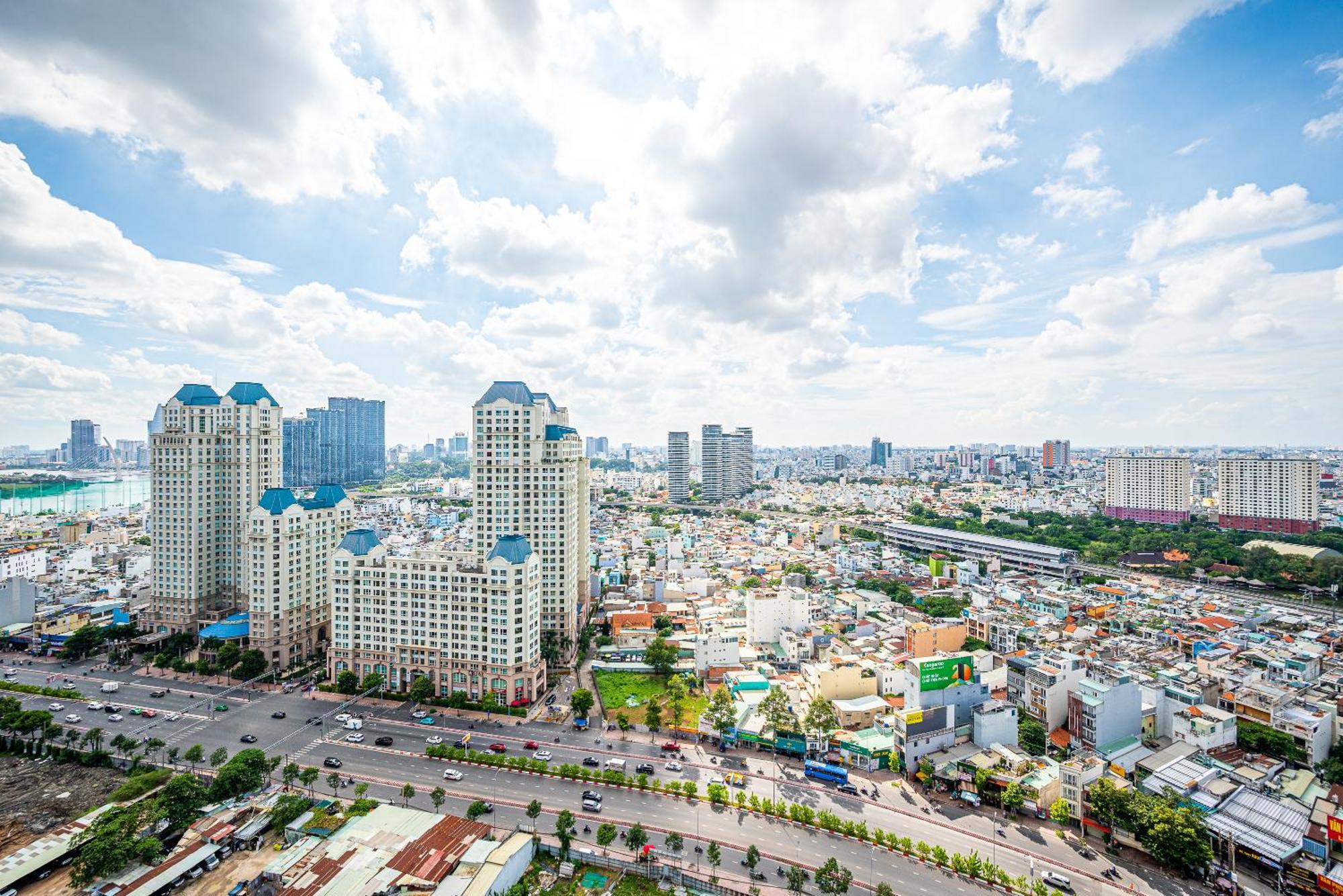 הו צ'י מין סיטי Sky Park Apartment - Vinhomes Central Park מראה חיצוני תמונה