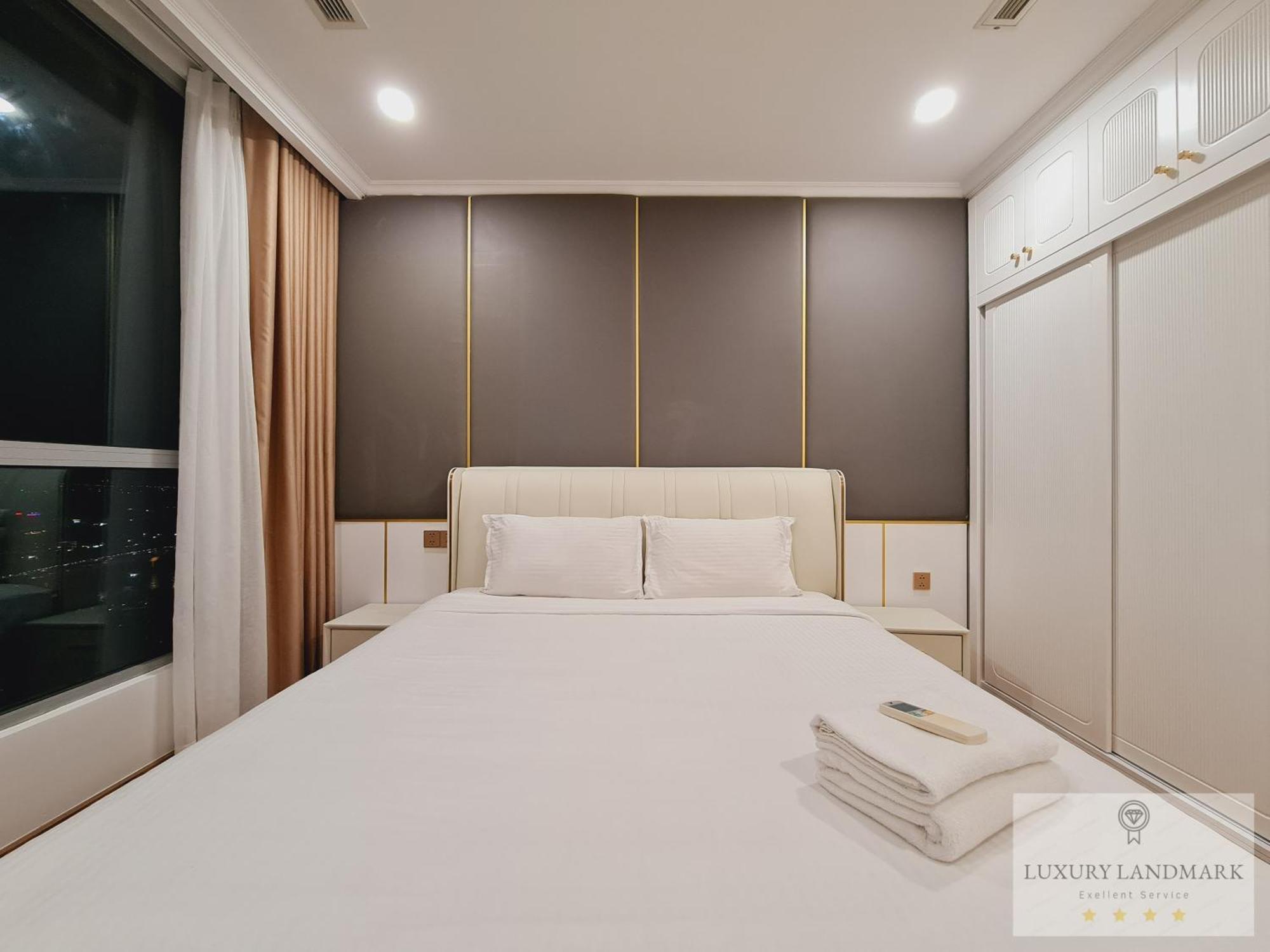 הו צ'י מין סיטי Sky Park Apartment - Vinhomes Central Park מראה חיצוני תמונה