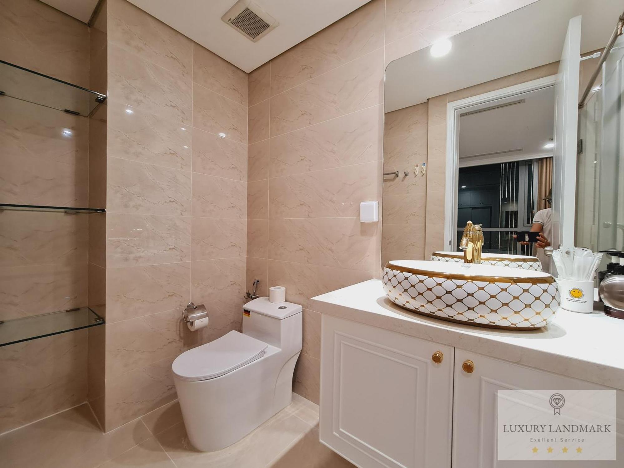 הו צ'י מין סיטי Sky Park Apartment - Vinhomes Central Park מראה חיצוני תמונה