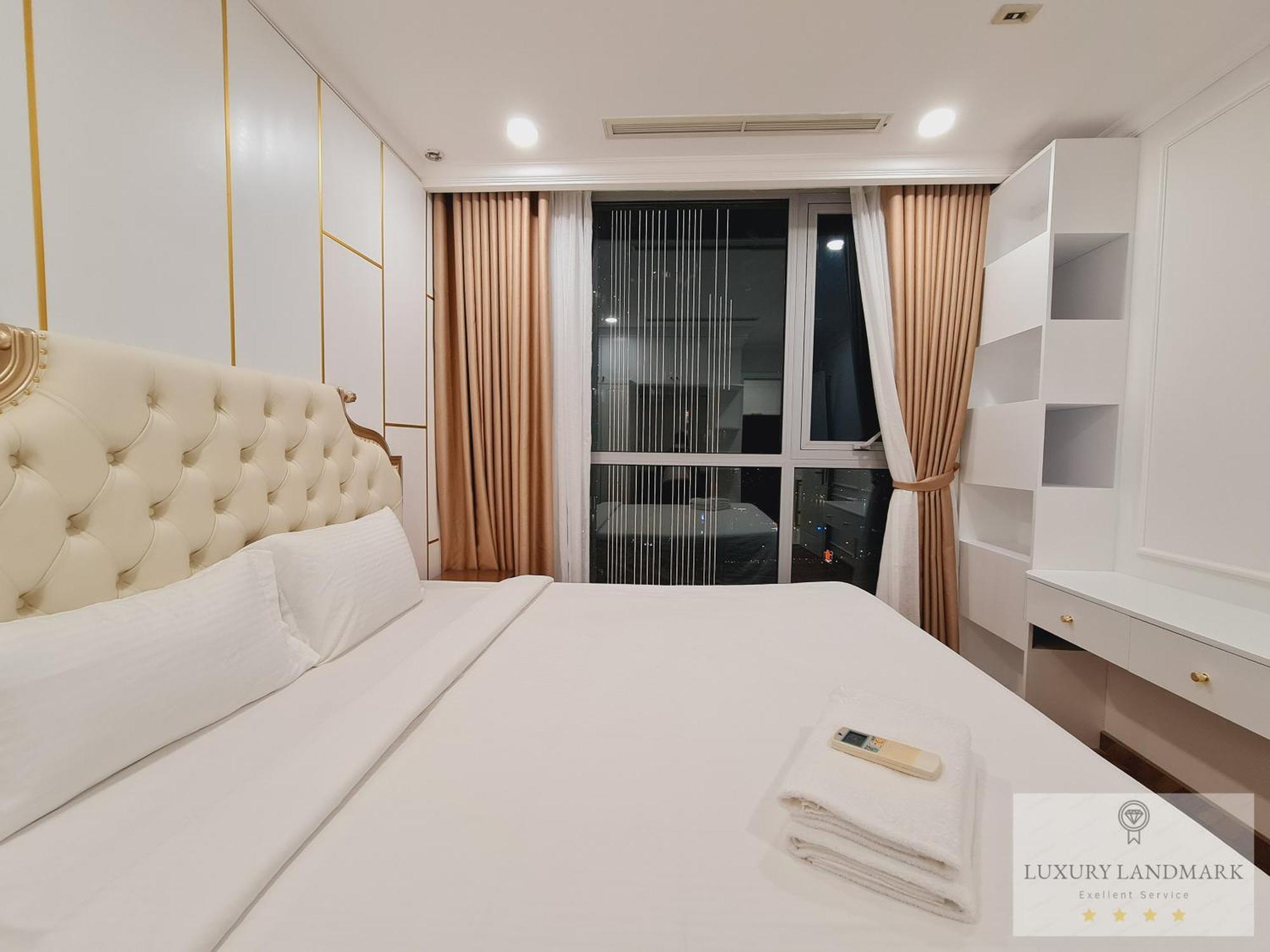 הו צ'י מין סיטי Sky Park Apartment - Vinhomes Central Park מראה חיצוני תמונה