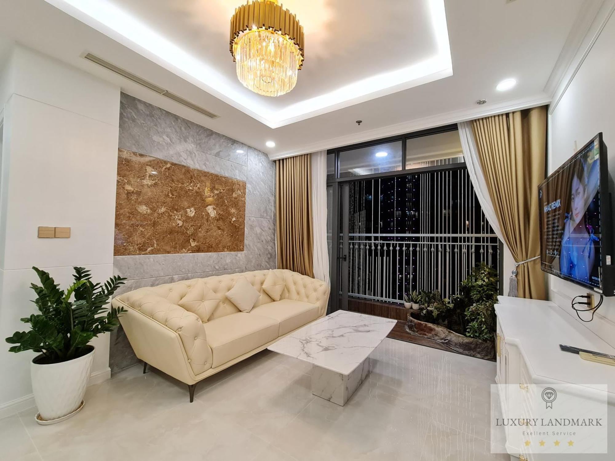 הו צ'י מין סיטי Sky Park Apartment - Vinhomes Central Park מראה חיצוני תמונה