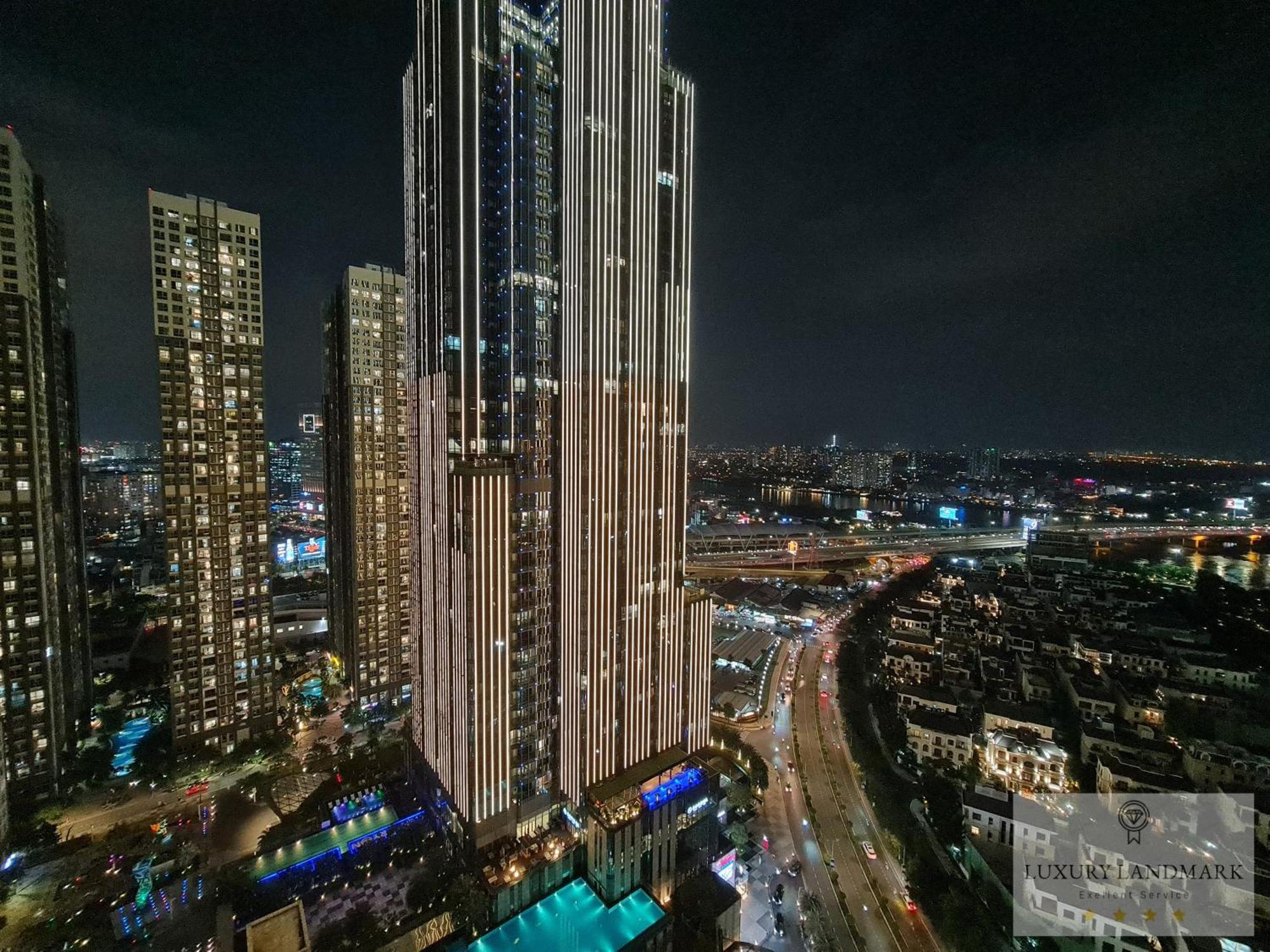 הו צ'י מין סיטי Sky Park Apartment - Vinhomes Central Park מראה חיצוני תמונה