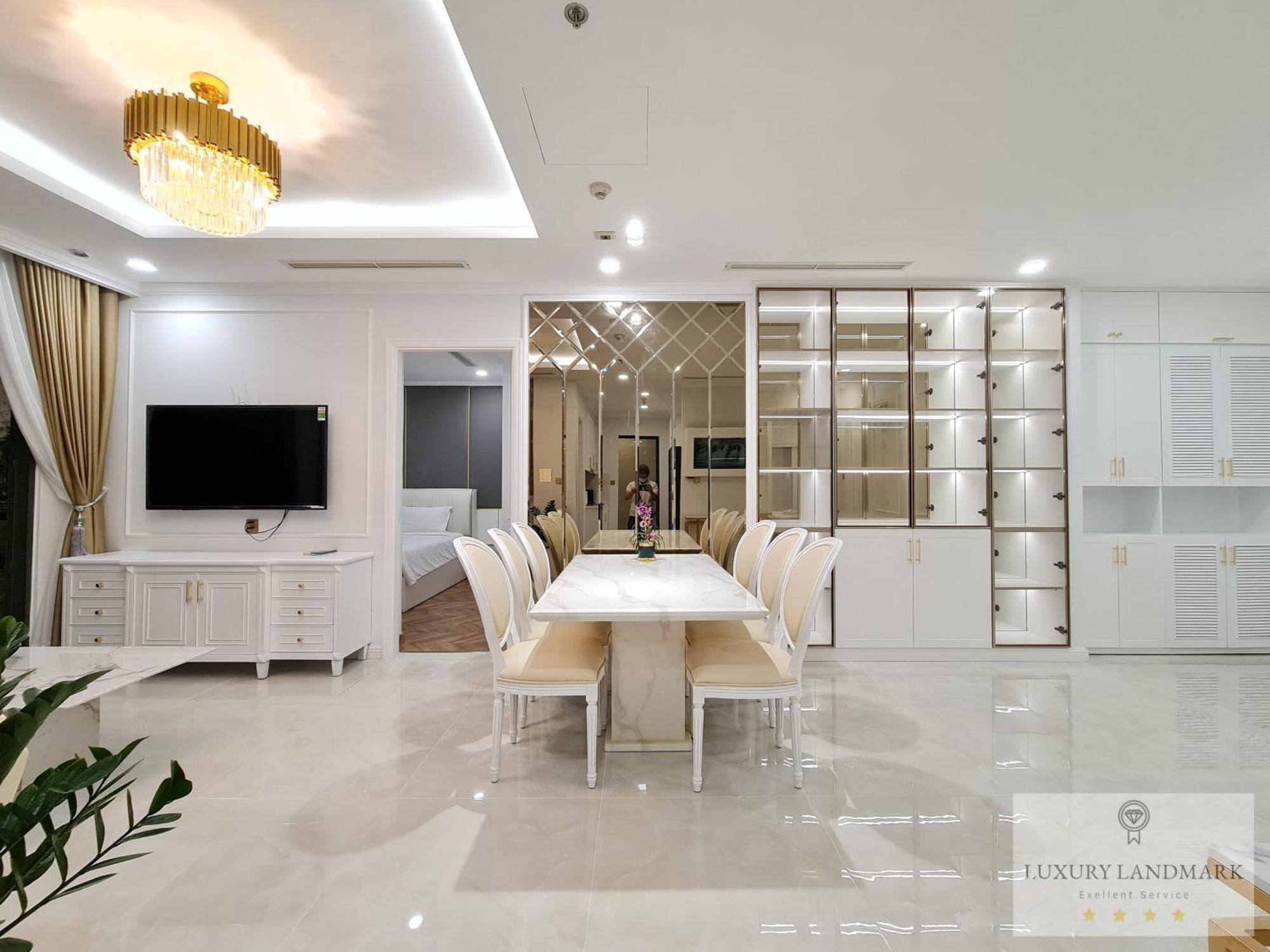 הו צ'י מין סיטי Sky Park Apartment - Vinhomes Central Park מראה חיצוני תמונה