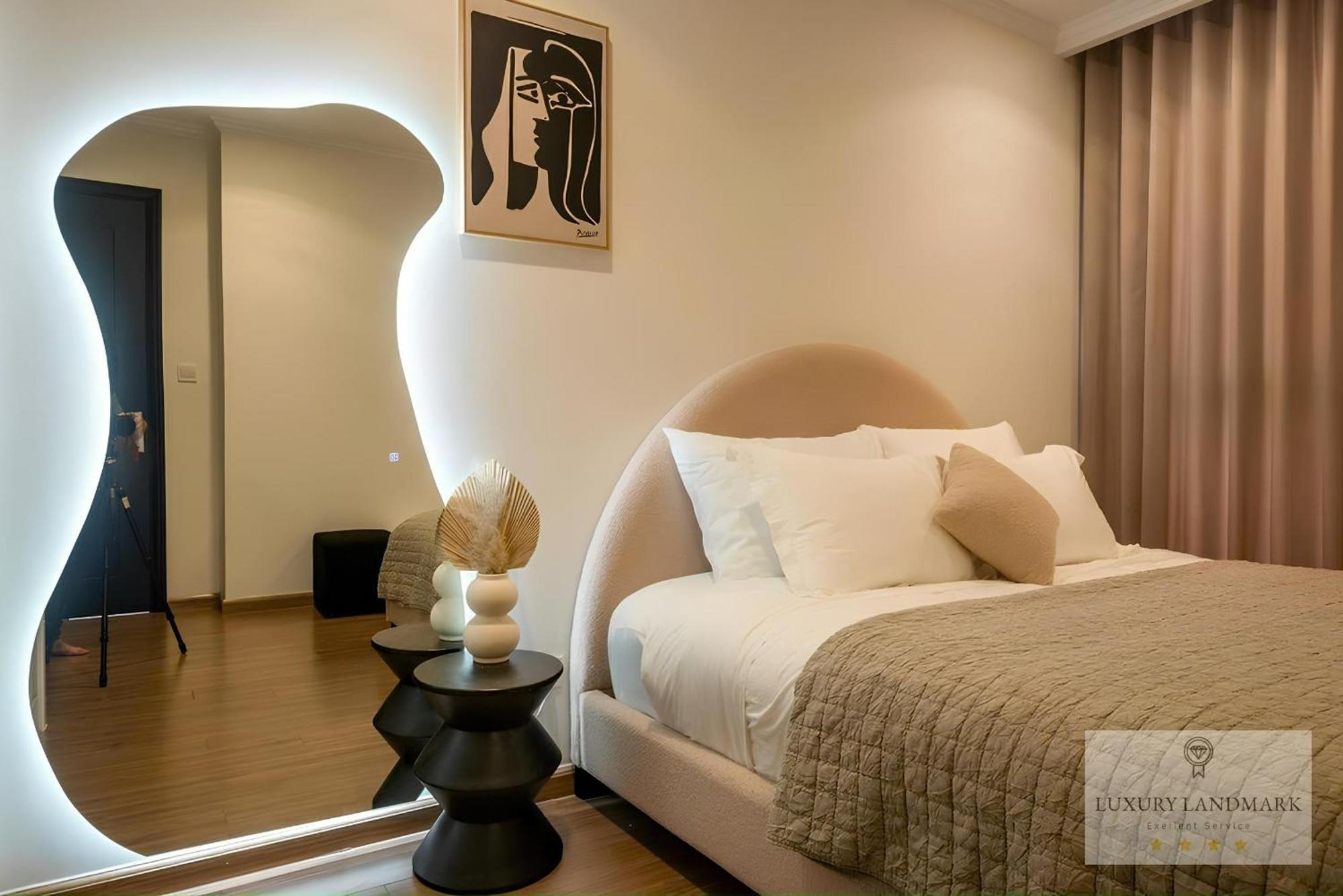 הו צ'י מין סיטי Sky Park Apartment - Vinhomes Central Park מראה חיצוני תמונה